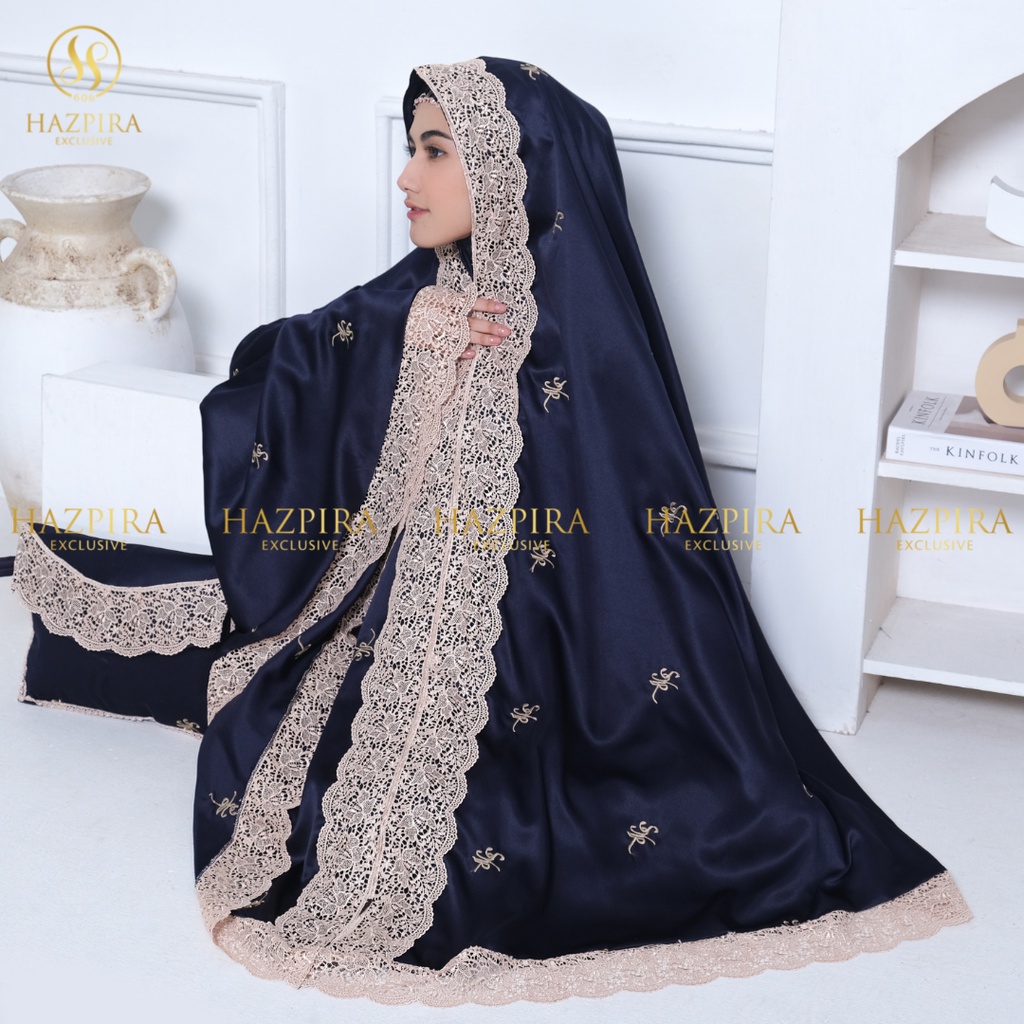 Mukena Dewasa Mewah Bordir Syahrini SYR Velvet Jumbo