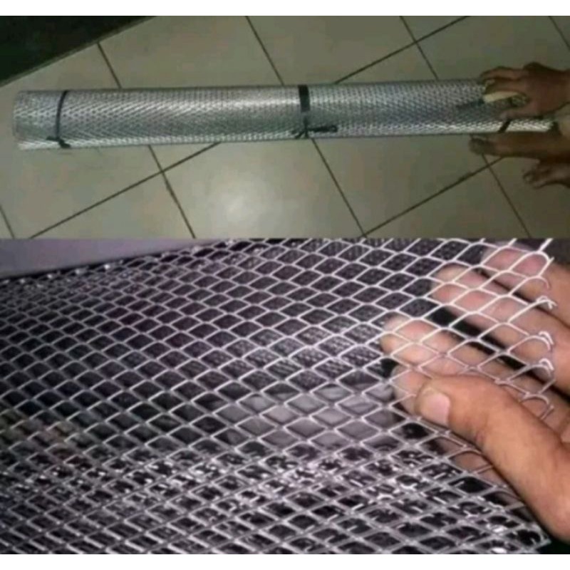 kawat jaring grill / wiremesh bumper / ram pengaman radiator bemper mobil anti karat
