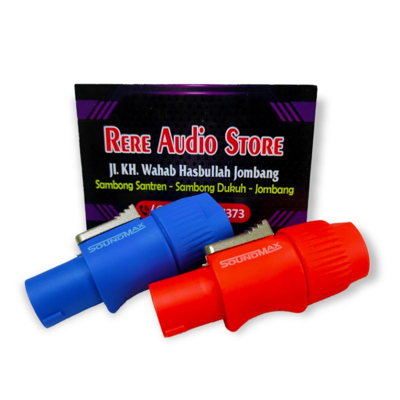 Jack Speakon Male / Jek Spikon Soundmax Terbaik