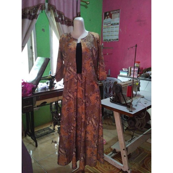 Jasa jahit gamis custom