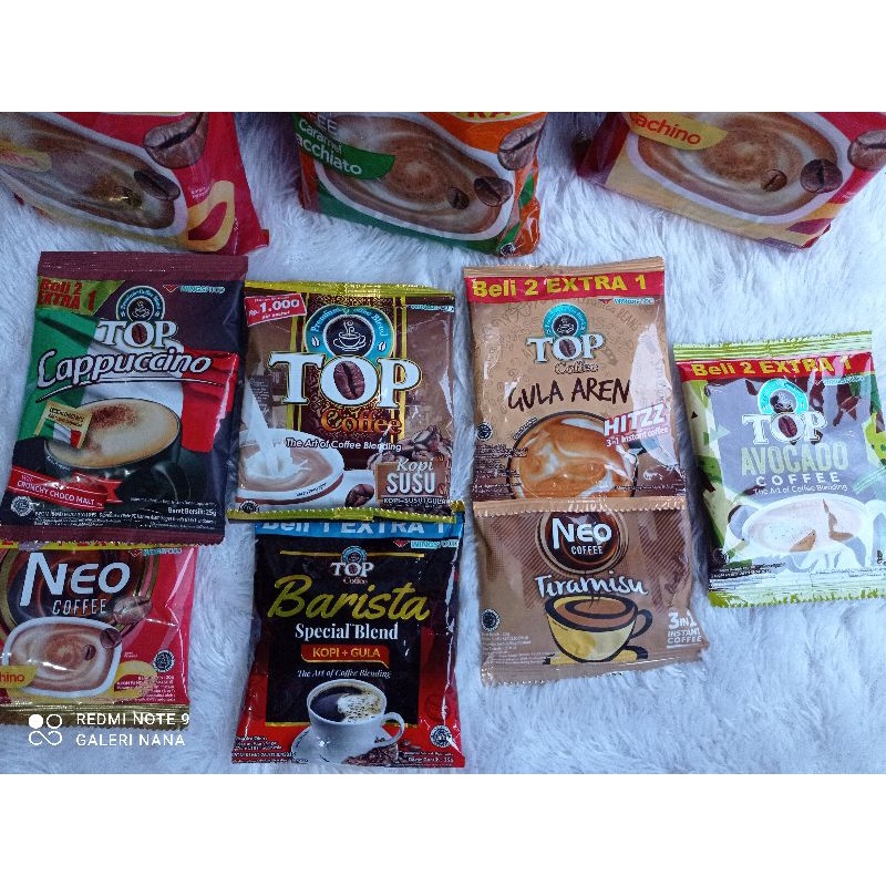 

Top Coffe / Neo Coffe Ecer Eceran 1 sachet