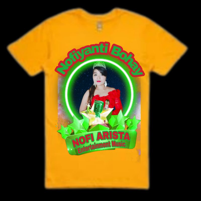 KAOS DESAIN LOGO SMULE APLIKASI KARAOKE
