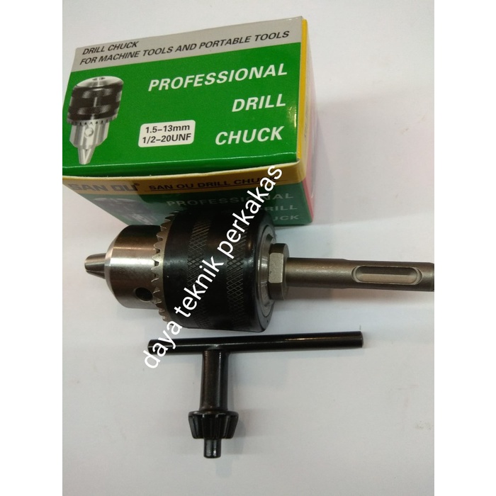 ADAPTOR SDS PLUS - ADAPTOR KEPALA BOR SDS PLUS - ADAPTER SDS PLUS 13MM djm