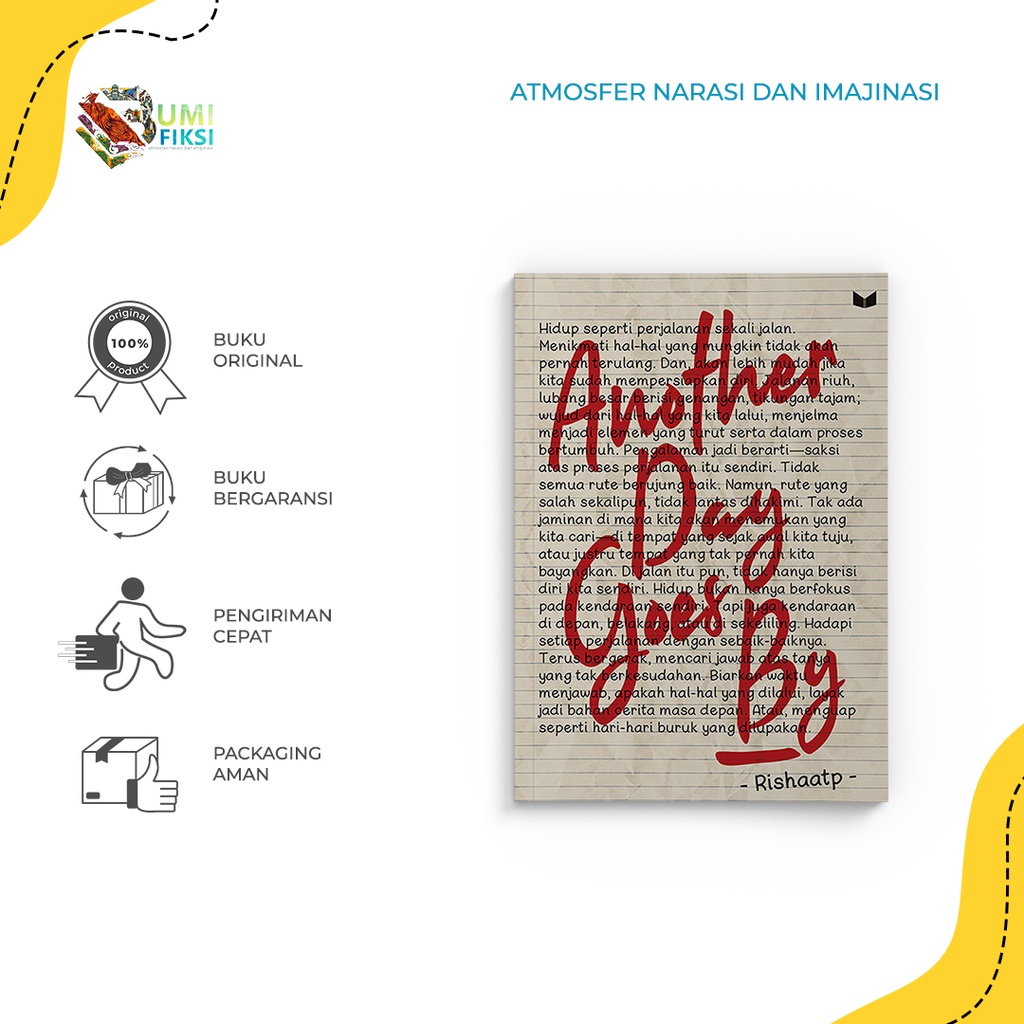 NOVEL -  ANOTHER DAY GOES BY - RISHAATP - MEDIAKITA - BUMIFIKSI