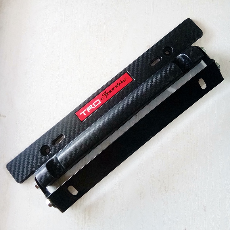 Bracket/Dudukan Plat Nomor MObil Model JDM Carbon Sport