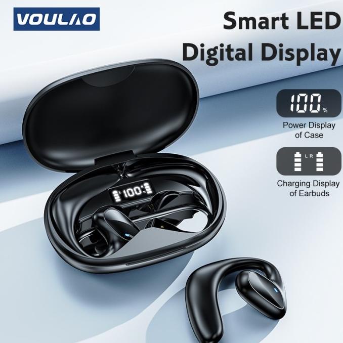 Res067- Voulao-Vl9 Tws 5.1 Headphones Bluetooth Waterproof And Sweatpr Dikapratiwii12