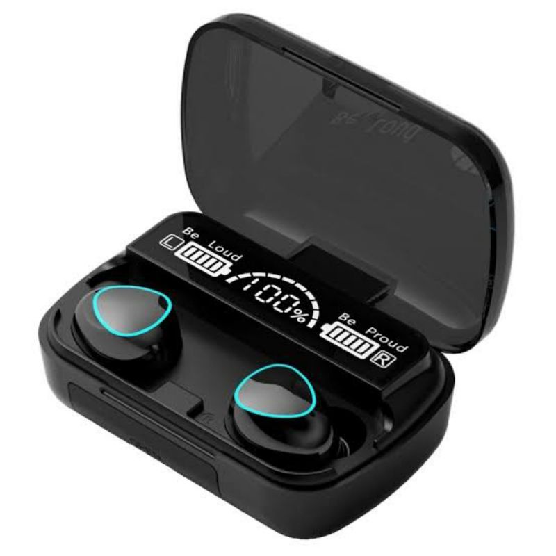 M10 HEADSET BLUETOOTH FULL BASS STEREO 3500MAH POWER BANK WIRELESS EARPHONE