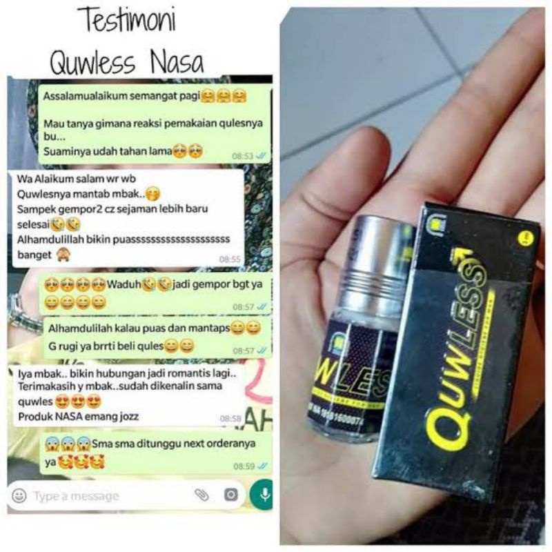 Quwles nasa herbal kuat pria dewasa