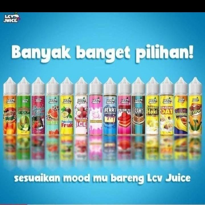 liquid lcv 60ml liquid freebase murah authentic 100%