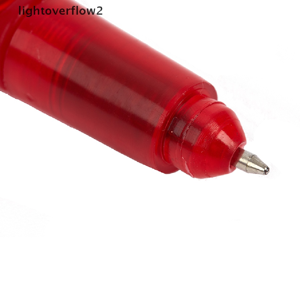 (lightoverflow2) 5pcs Pulpen Gaming Dengan Lampu LED Warna-Warni