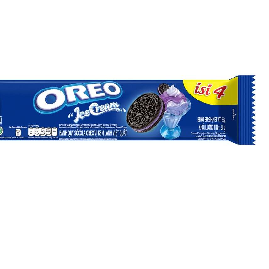 

SALE✅Oreo Buskuit krim Blueberry 38g x12|SQ6