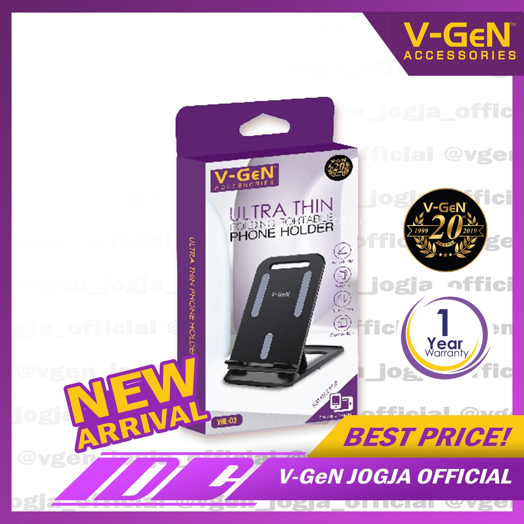 Stand Holder V-GeN VHL-03 Holder Tablet Handphone Tablet stand V-GeN