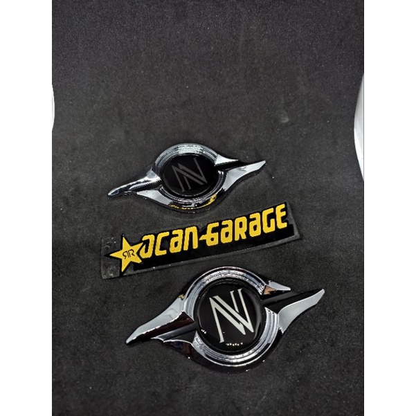 emblem nouvo SX tameng depan emblem samping nouvo elegance nouvo sx