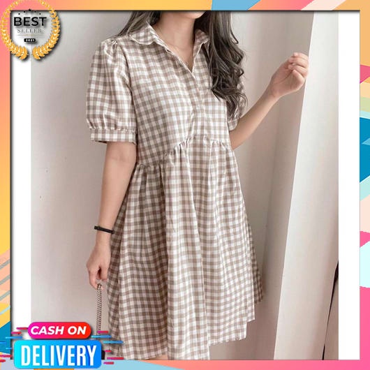 Dres Baju Kondangan Kondangan Korean Style Terbaru 2022 Natal Cod Atasan Wanita Dewasa Gaun Cewek Ca