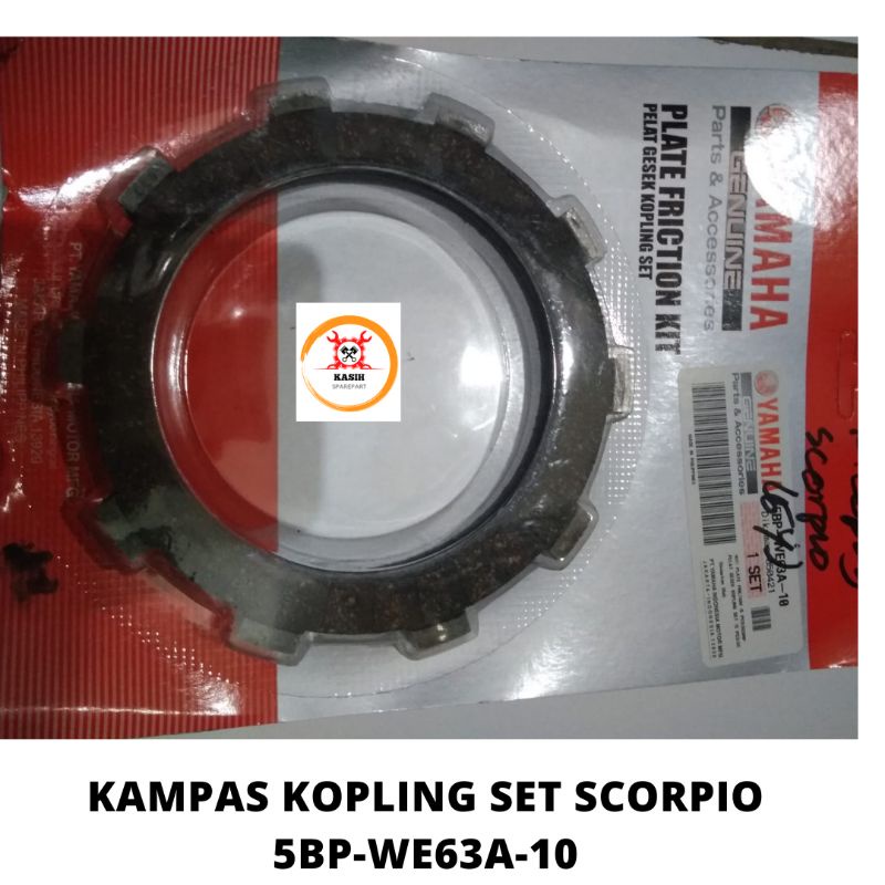 Kampas Kopling Set Scorpio Original