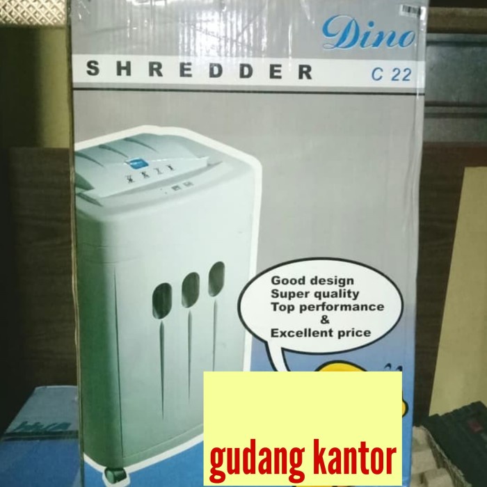 

DINO C-22 / MESIN PENGHANCUR KERTAS / PAPER SHREDDER C22