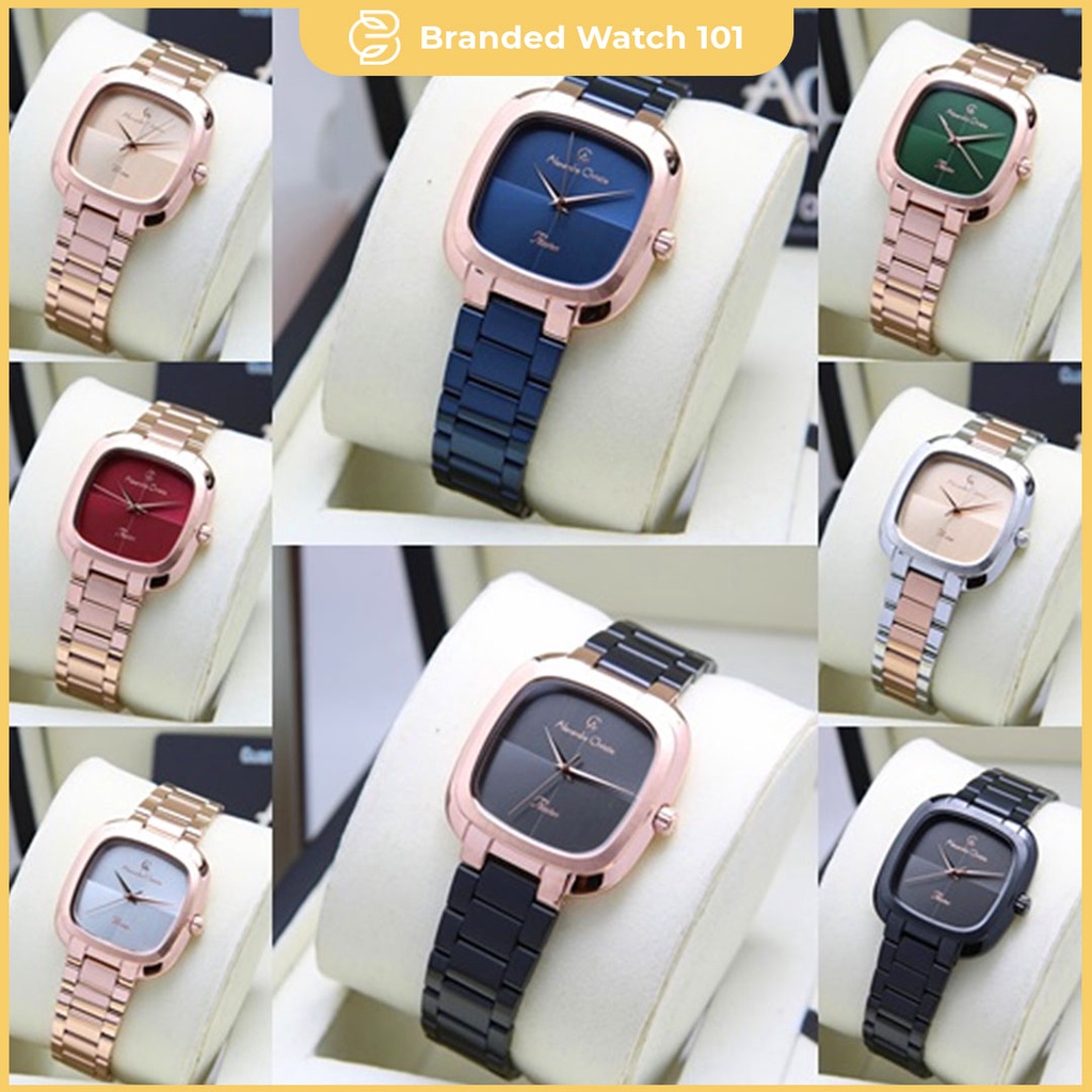 ORIGINAL Jam Tangan Wanita Alexandre Christie AC 2982 / AC2982 / 2982 Garansi Resmi 1 Tahun, Stainless