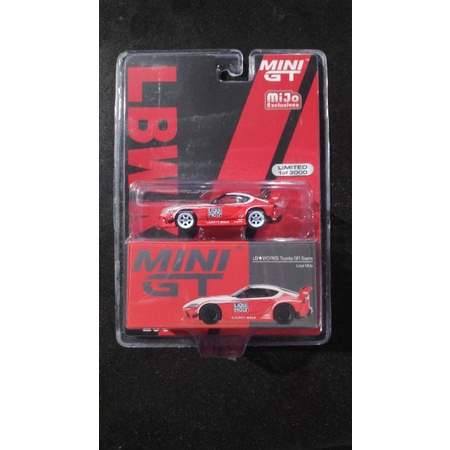 MINI GT 290 Chase LB Works Toyota GR Supra Liqui Moly
