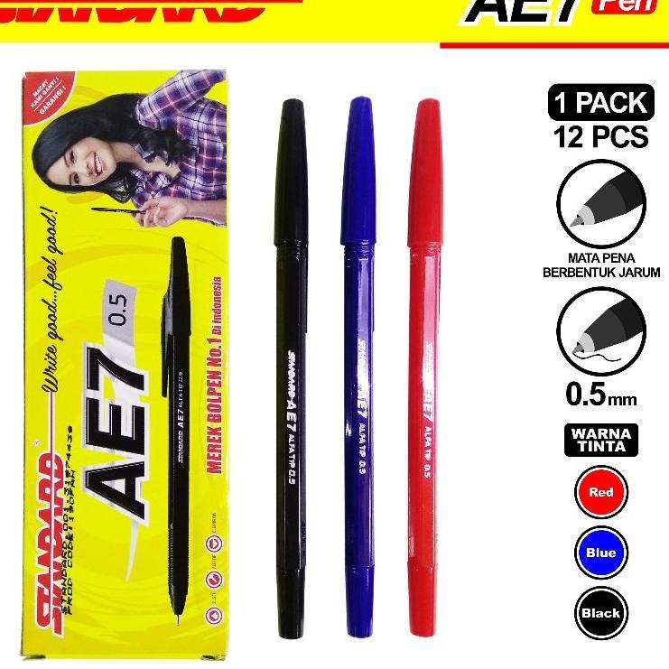 

Best Limited [PAK ISI 12] BOLPEN / PULPEN STANDARD AE7