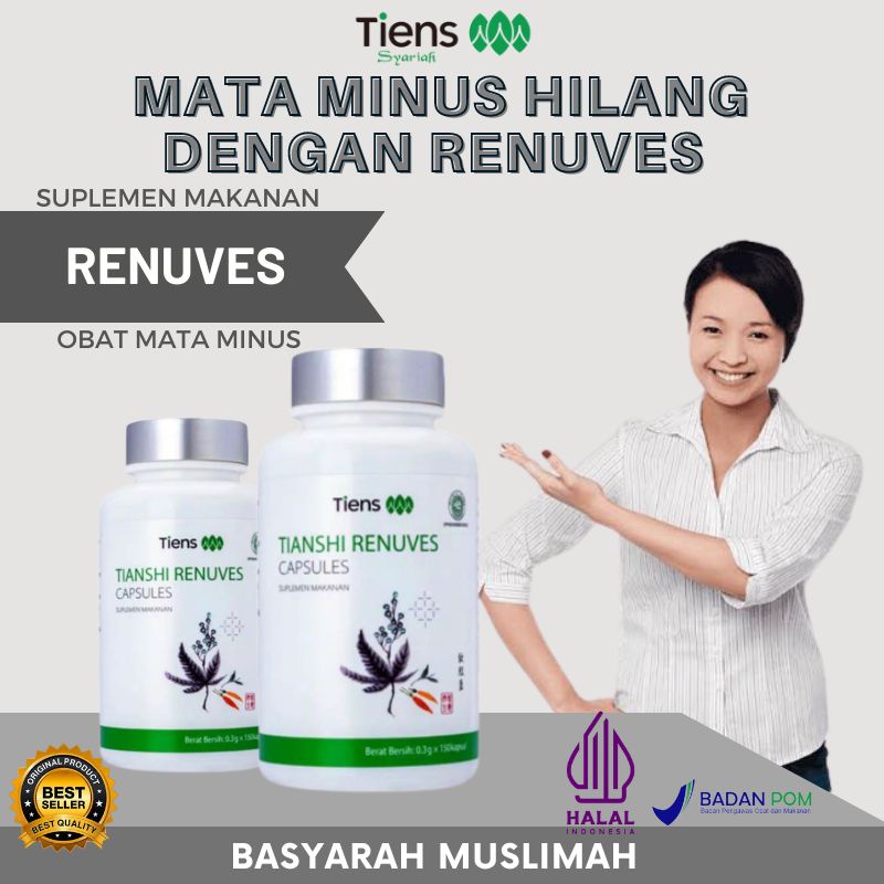 Tiens Renuves Capsules Tiens/Beneficial/Paru2/Asma/TBC/Sesak Nafas/Insomnia