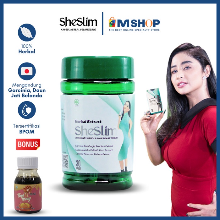 She Slim Herbal Slimming Diet (BPOM) - Obat Pelangsing Alami