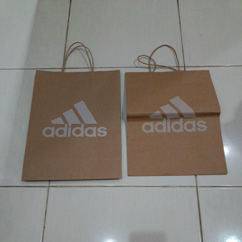 

paper bag tas kado adidas original