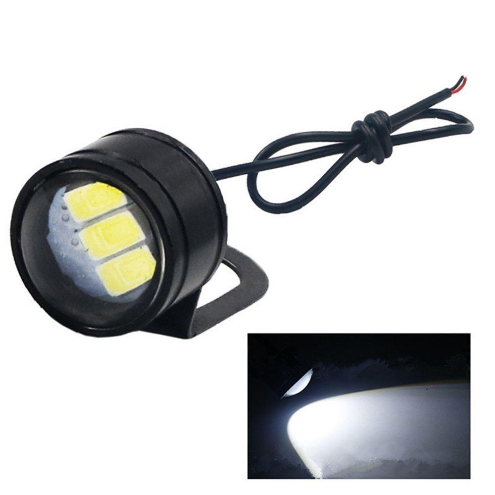 Lanfy 2pcs Eagle Eye 5W Siang Hari Untuk Mobil DRL Headlight LED 20mm Signal Bulb Lamp Lampu Kabut Motor