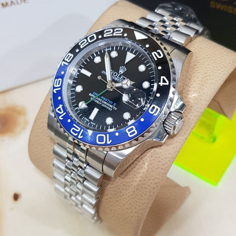 JAM TANGAN PRIA ROLEX GMT MASTER RING BISA DI PUTAR