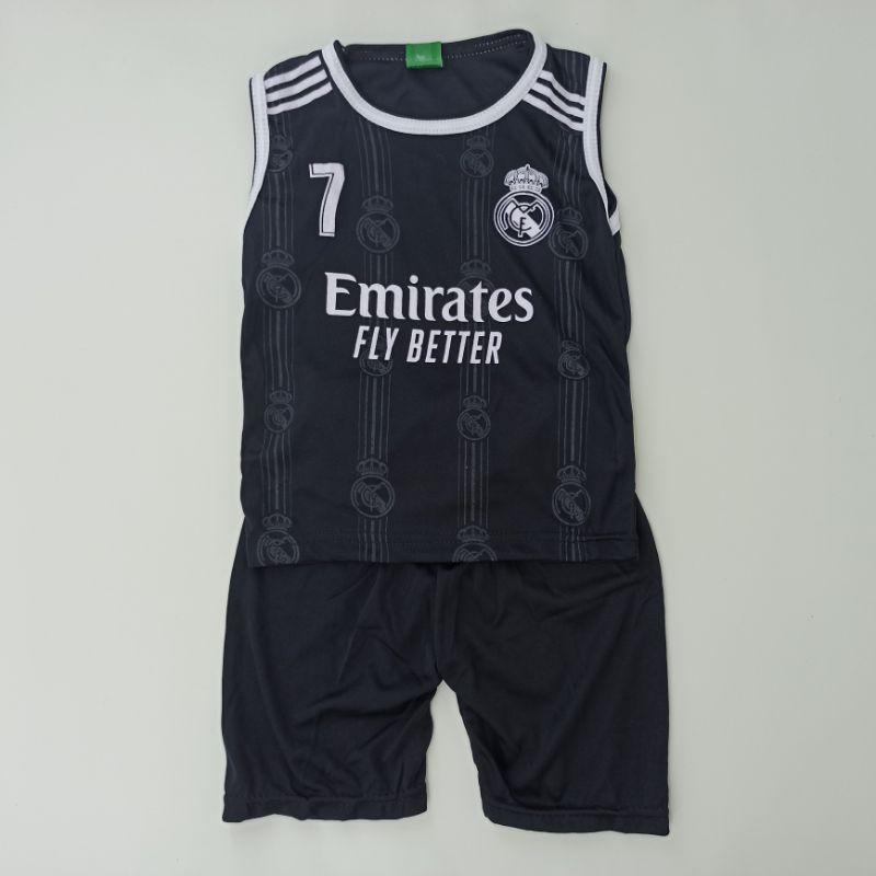 Ss#6001 Setelan Anak Laki-laki Singlet Bola size 6bulan - 4tahun