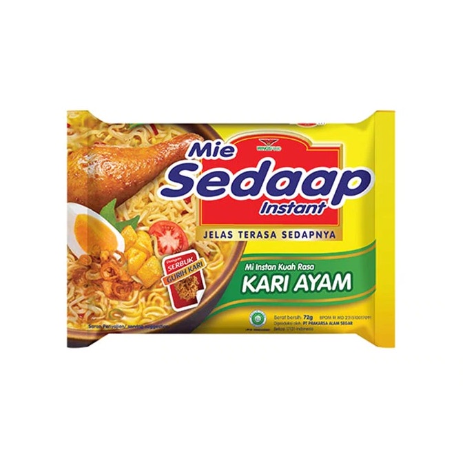 

SALE Mie Sedap Instan Rasa Kari Ayam 72g