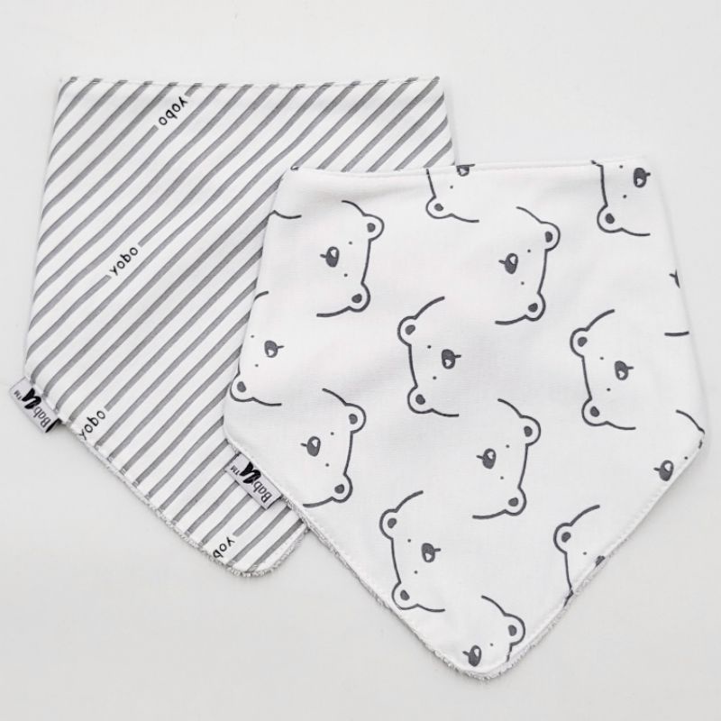 SLABER SEGITIGA | SLABER (BIBS) BAYI YOBO BY BABYU