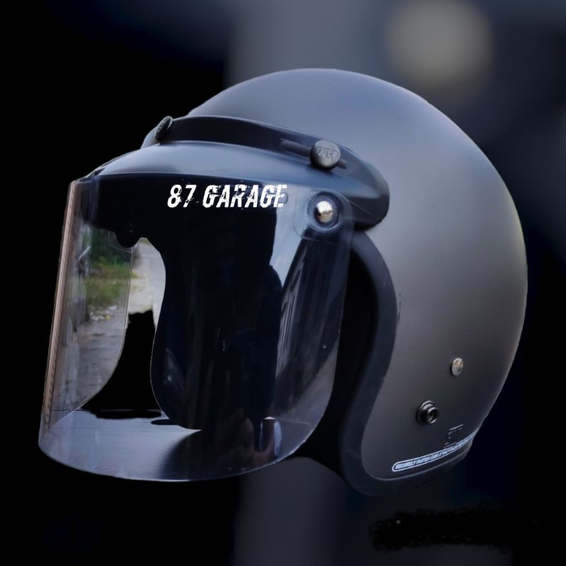 HELM BOGO RETRO SNI FULL LEHER