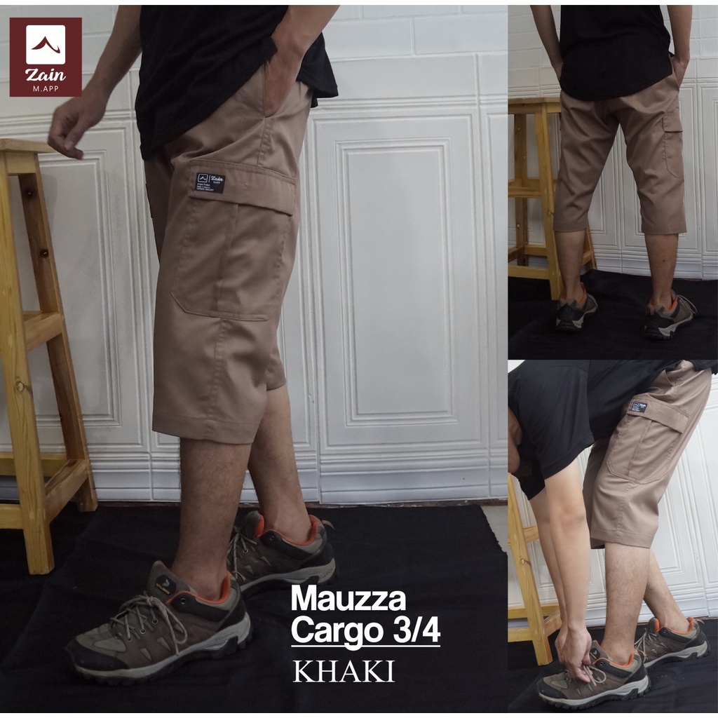 Sirwal Mauzza Cargo Shorts 3/4  By Zain