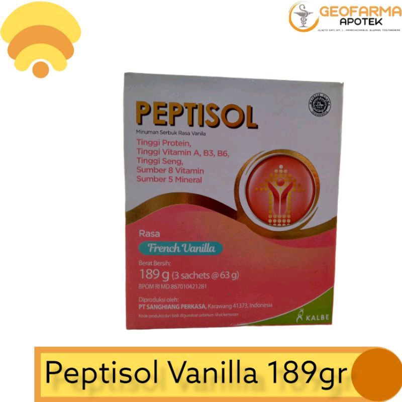 

Peptisol French Vanila 189gr