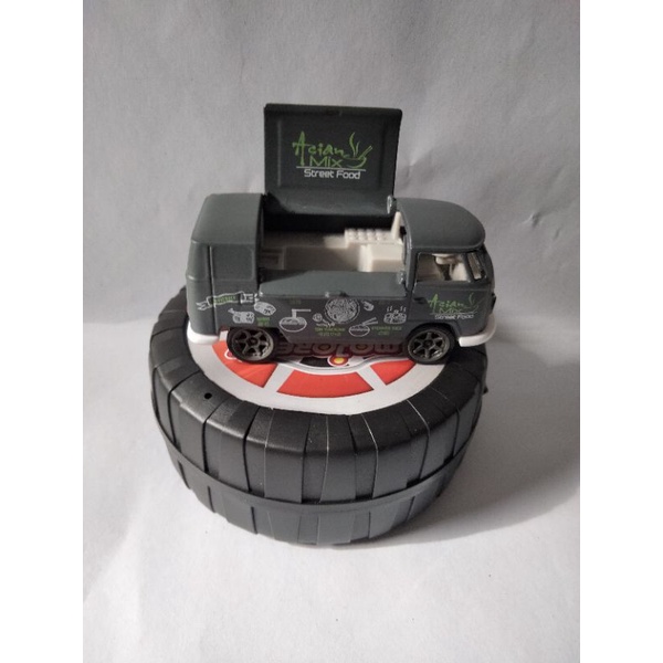 Majorette Pomade Volkswagen t1 street food abu2 ban karet