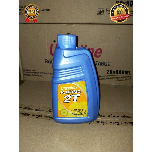 OLI SAMPING MOTOR 2 TAK ULTRALINE RACING 2T 800ml & 1L Oli Mesin motor 2t