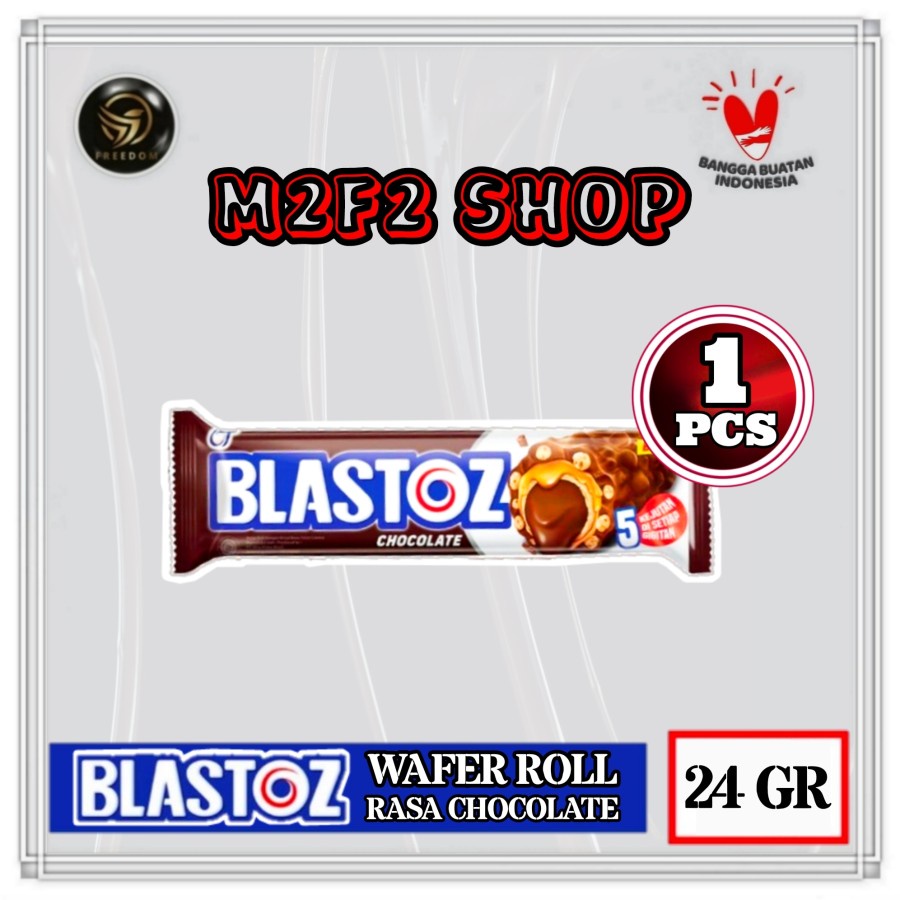 

Tango Wafer Roll Blastoz Chocolate | Krim Cokelat - 24 gr (Kemasan Satuan)