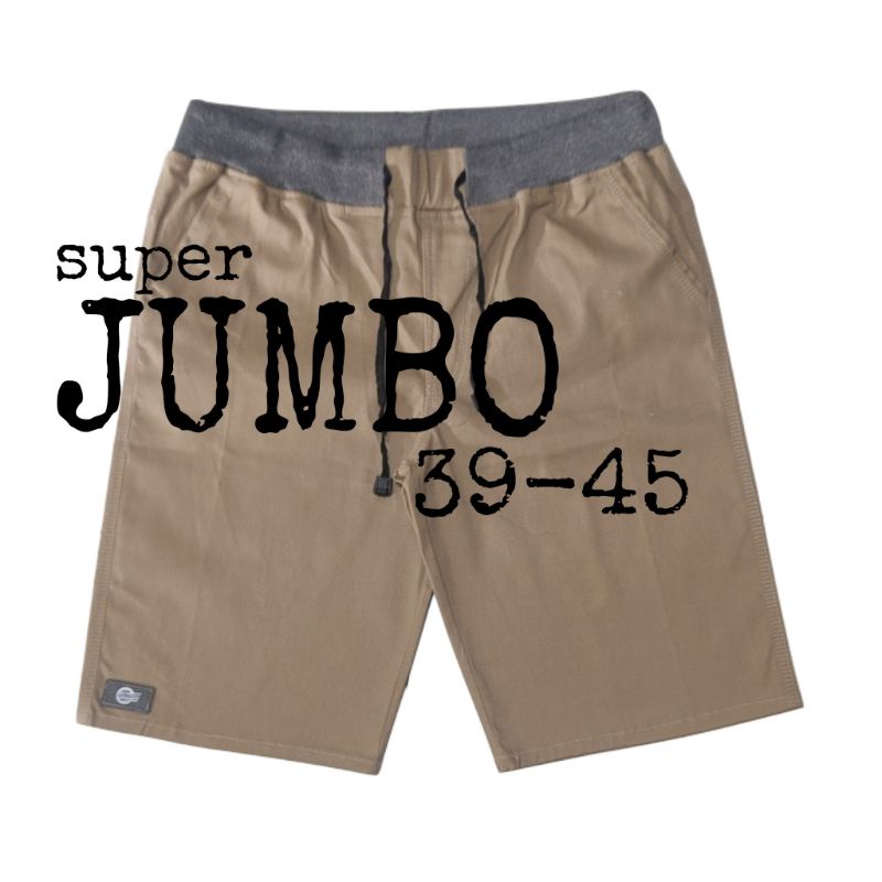 CHINOS PENDEK SUPER JUMBO NEW