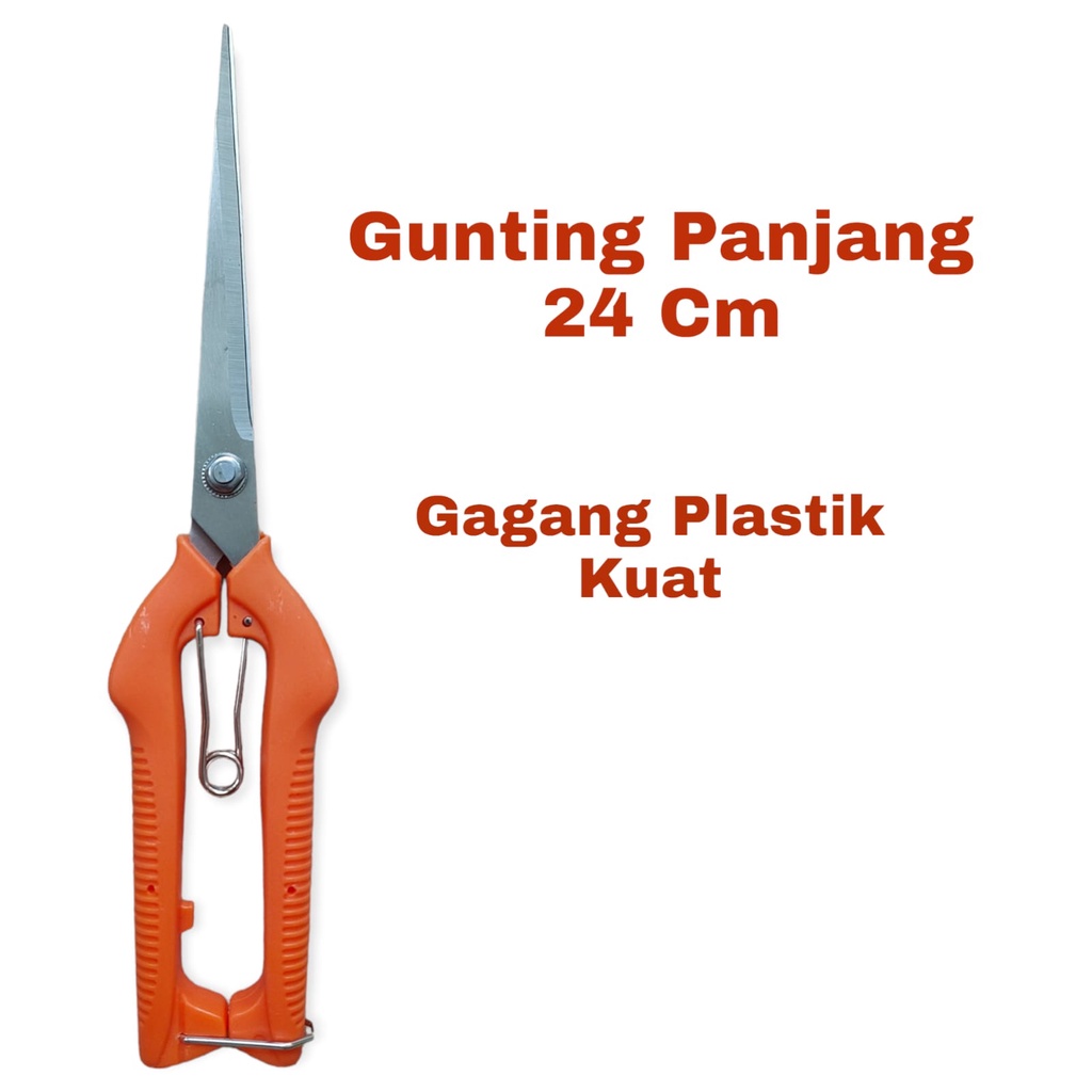 Gunting Dahan Bunga Dan Buah Panjang 24 Cm