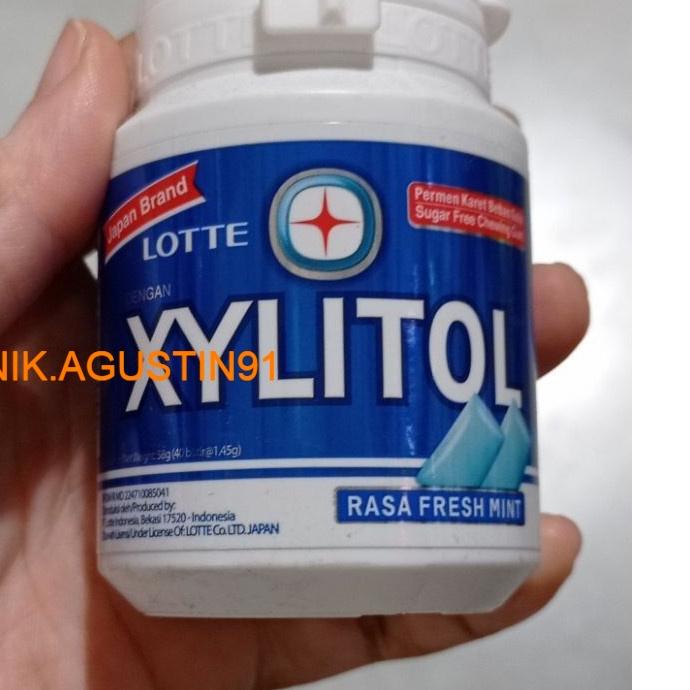 

Termurah dan terbaik Xylitol - Permen Karet Bebas Gula -Xylitol Fresh Mint Botol 58g !!!