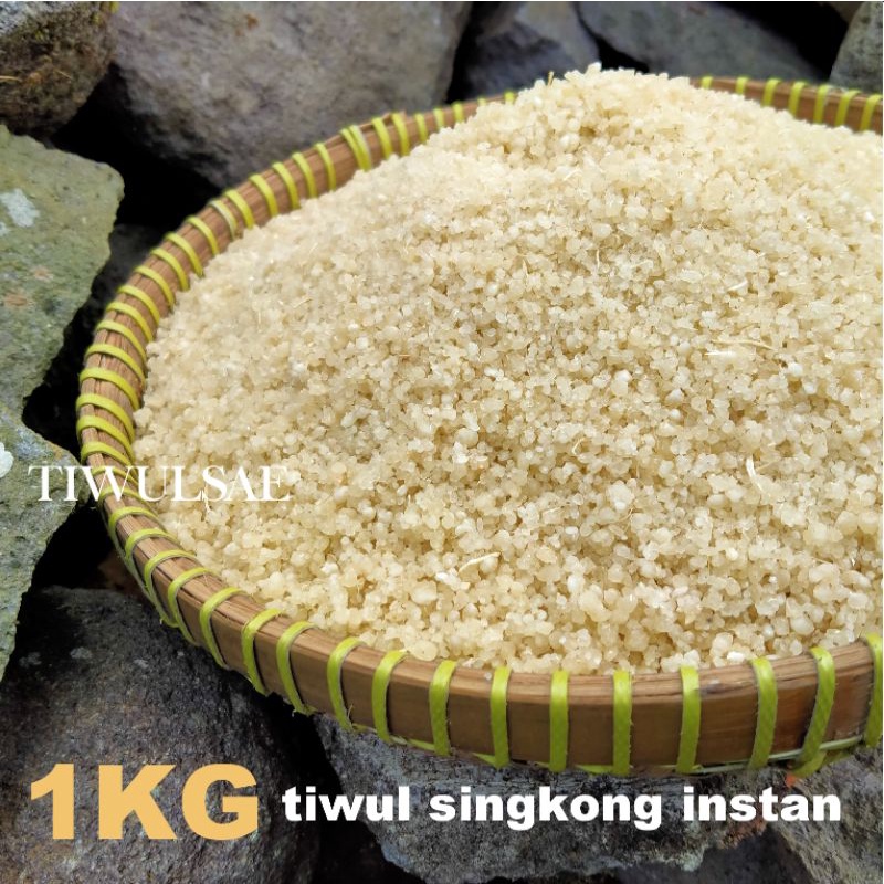 

TIWUL SINGKONG INSTAN WONOSOBO KAYA MANFAAT 1KG