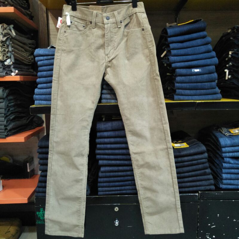 levis celana panjang pria coldore 505 reguler stretch