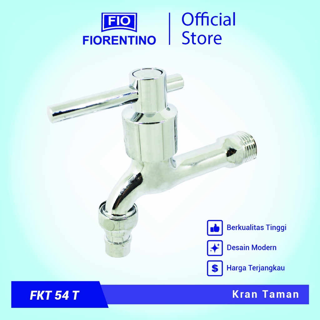 Jual Fiorentino Kran Taman Kran Tembok Kran Air Fioni Chrome Fkt T