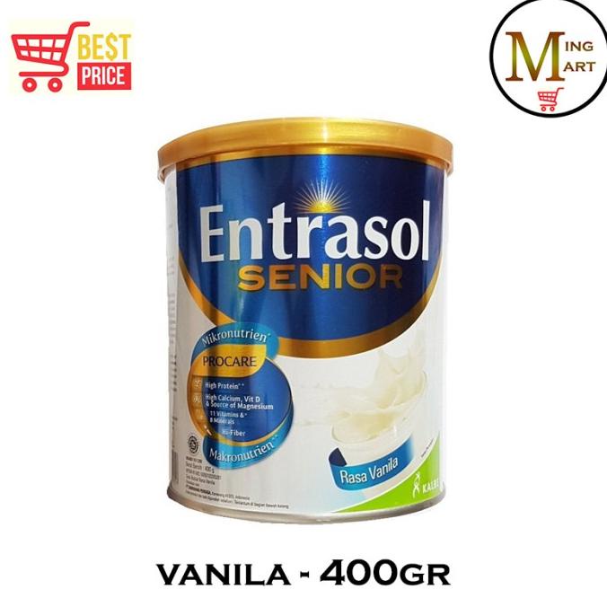 

[ COD ] Entrasol Senior Vanilla 400gr
