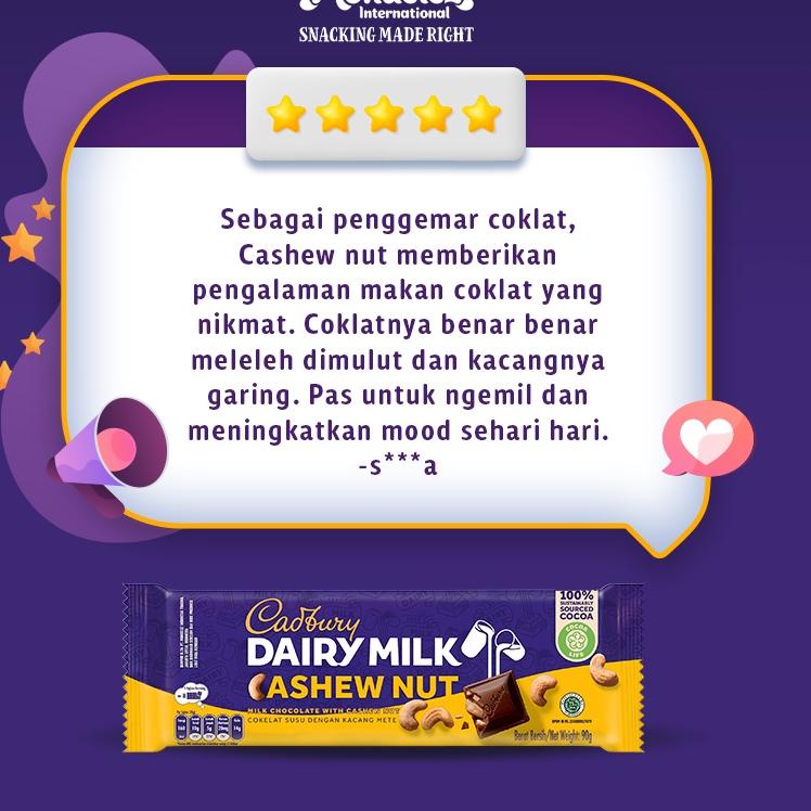 

Kodew3W7i--Cadbury Coklat Cashew Whole Nut Regular 90g Untuk Camilan