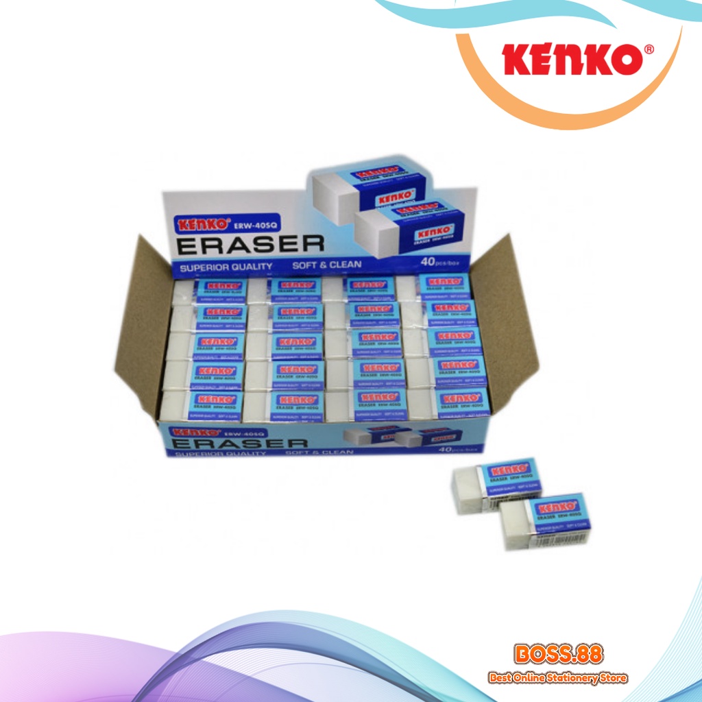 

ERASER / PENGHAPUS KENKO ER-40 SQ PUTIH