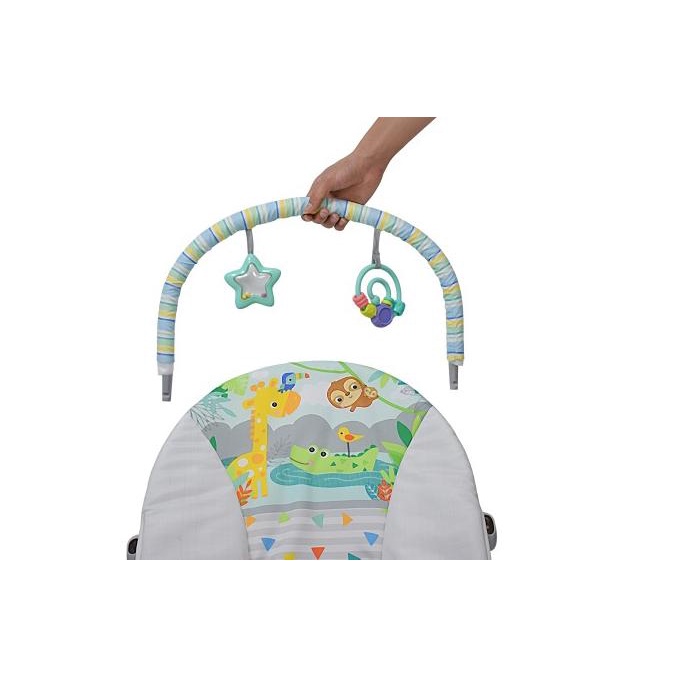 MASTELA Baby Bouncer 1 Recline BLUE- GIRAFFE - 6703