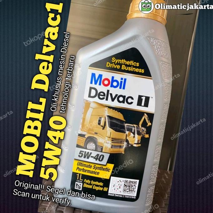 Oli Diesel Mobil Delvac 1 5W40 Liter