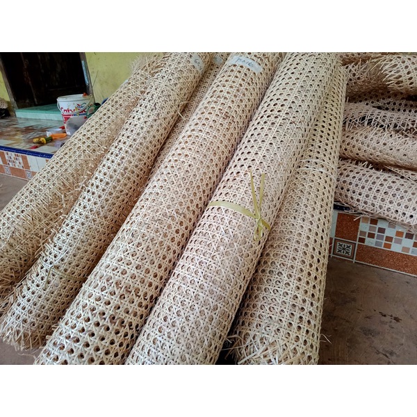 ROTAN - ANYAMAN ROTAN ALAMI LEMBARAN/ROTAN KULIT ALAMI LEBAR