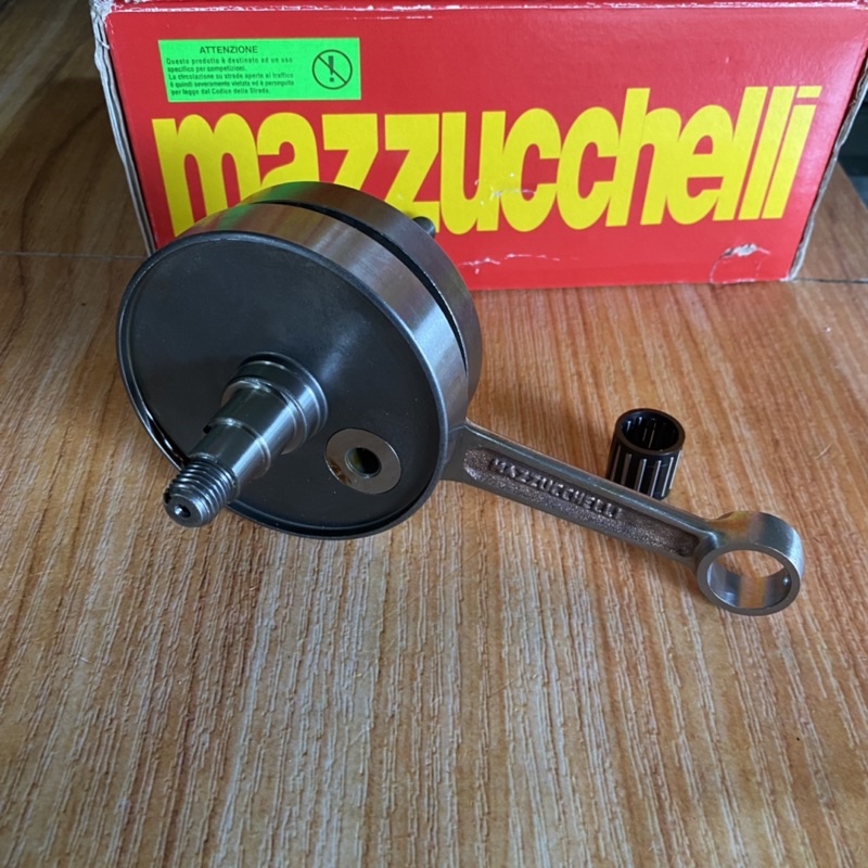 kruk as crankshaft mazzucchelli cone 19 full circle vespa smallframe pts special